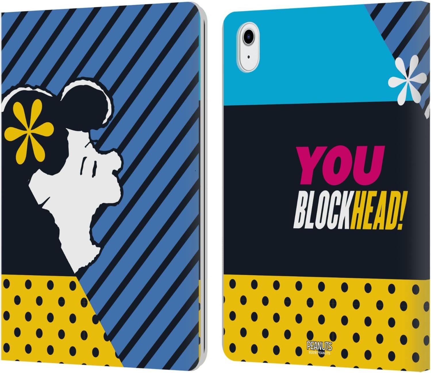 Peanuts Lucy Van Pelt Leather Wallet Case for iPad Air 11