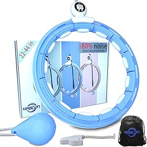 Infinity Weighted Hula Exercise Hoop for Weight Loss and Fitness