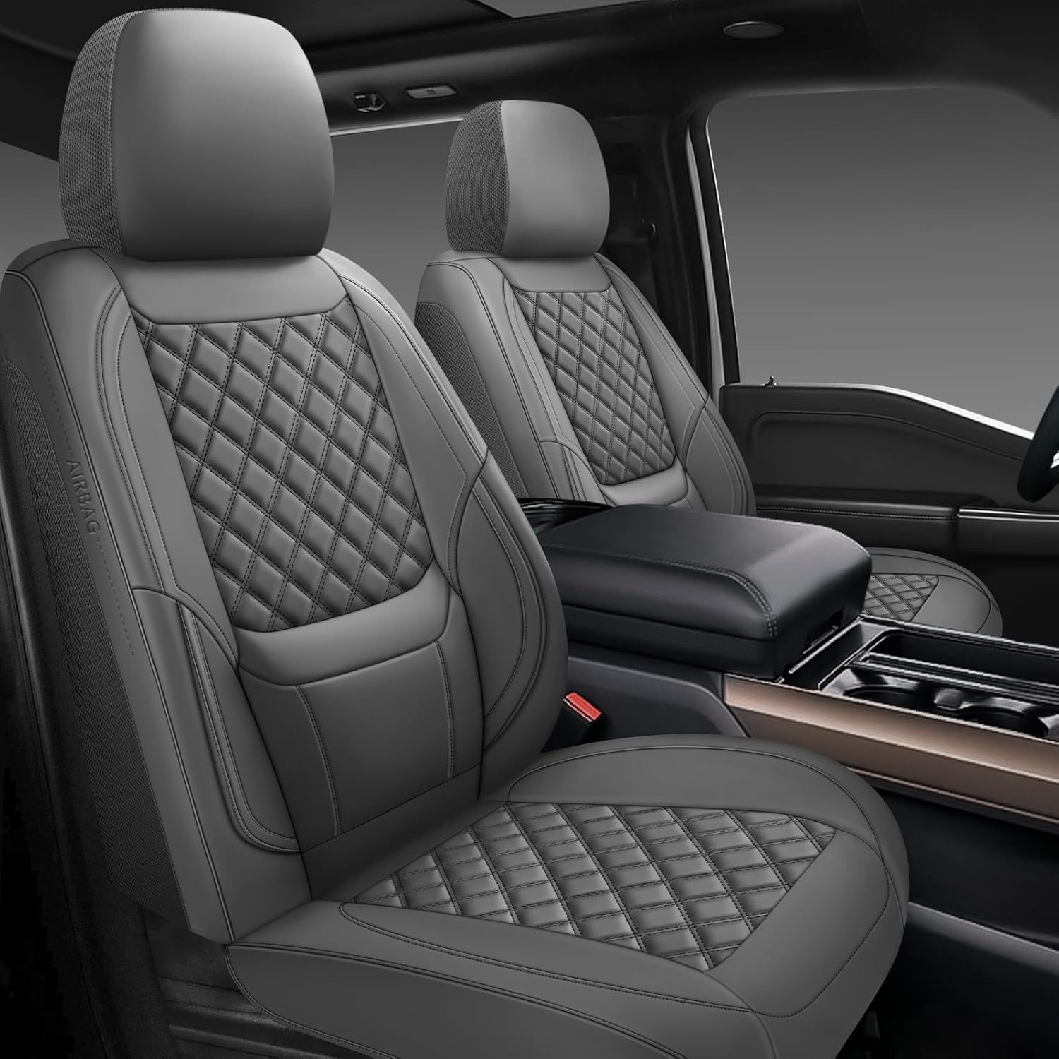 Car Seat Covers Full Set for Cars, SUVs, Trucks, and Sedans
