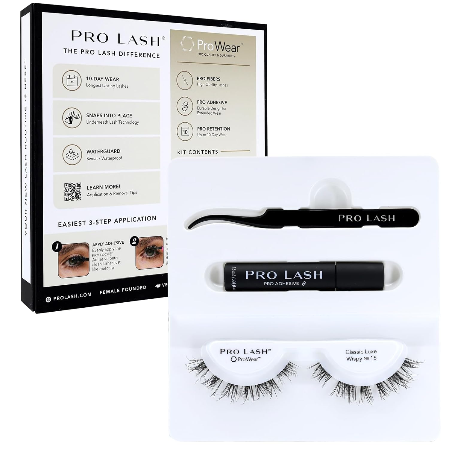 Pro Lash ProWear Mini Lash Clusters Kit for Effortless Beauty