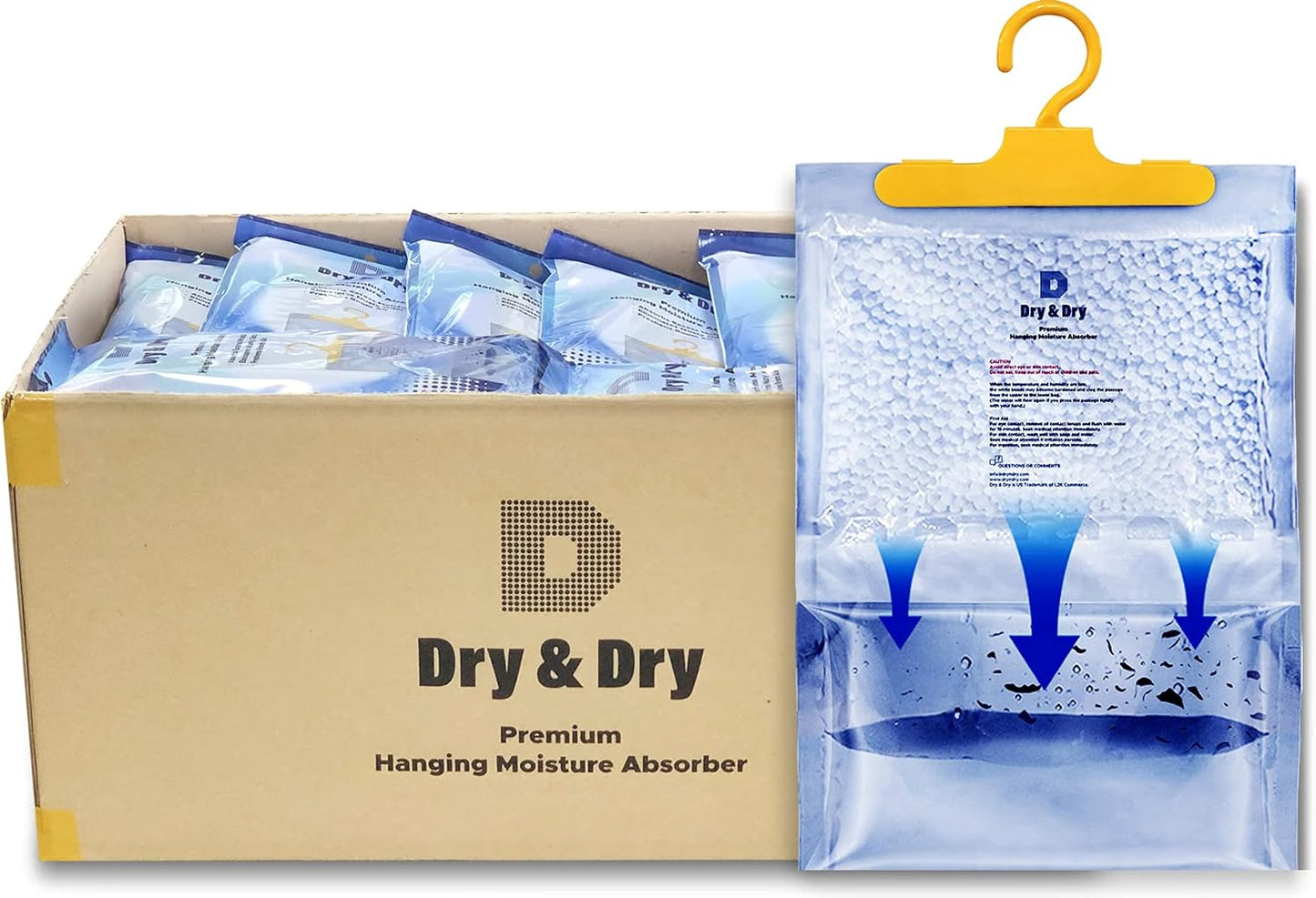 Dry & Dry Moisture Absorbers for Home, Basement & Bedroom
