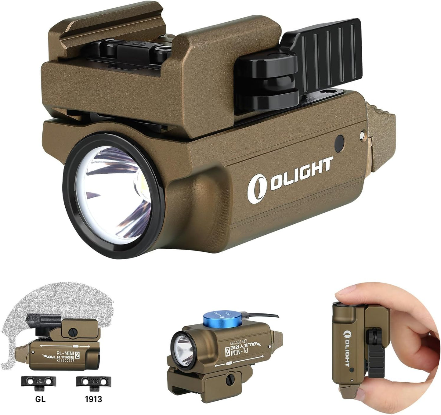 OLIGHT PL-Mini 2 Valkyrie: Compact 600 Lumens Hunting Gear