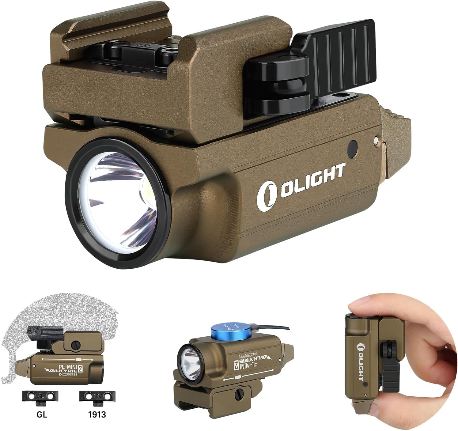 OLIGHT PL-Mini 2 Valkyrie: Compact 600 Lumens Hunting Gear