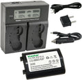 Kastar EN-EL4a Battery and Dual Fast Charger - Reliable Backup Power