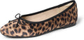 Women's Everyday Ballet Flats with Bow Detail for Comfort