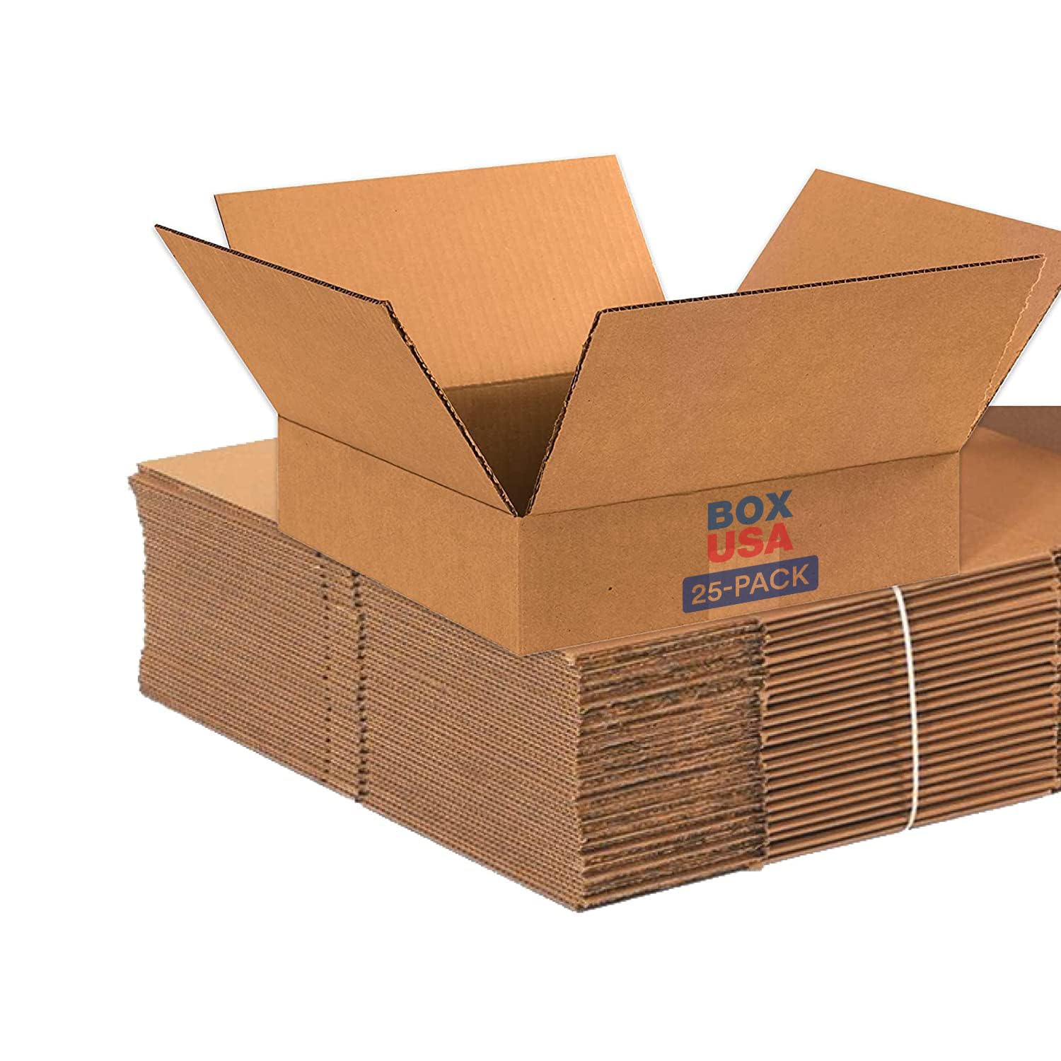 12 x 12 x 3 Corrugated Cardboard Boxes for Moving and Storage