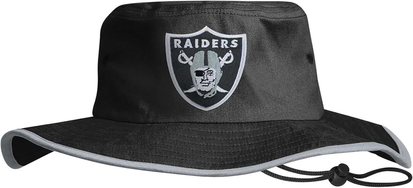FOCO Unisex NFL Team Logo Sport Outdoor Sun Bucket Boonie Hat