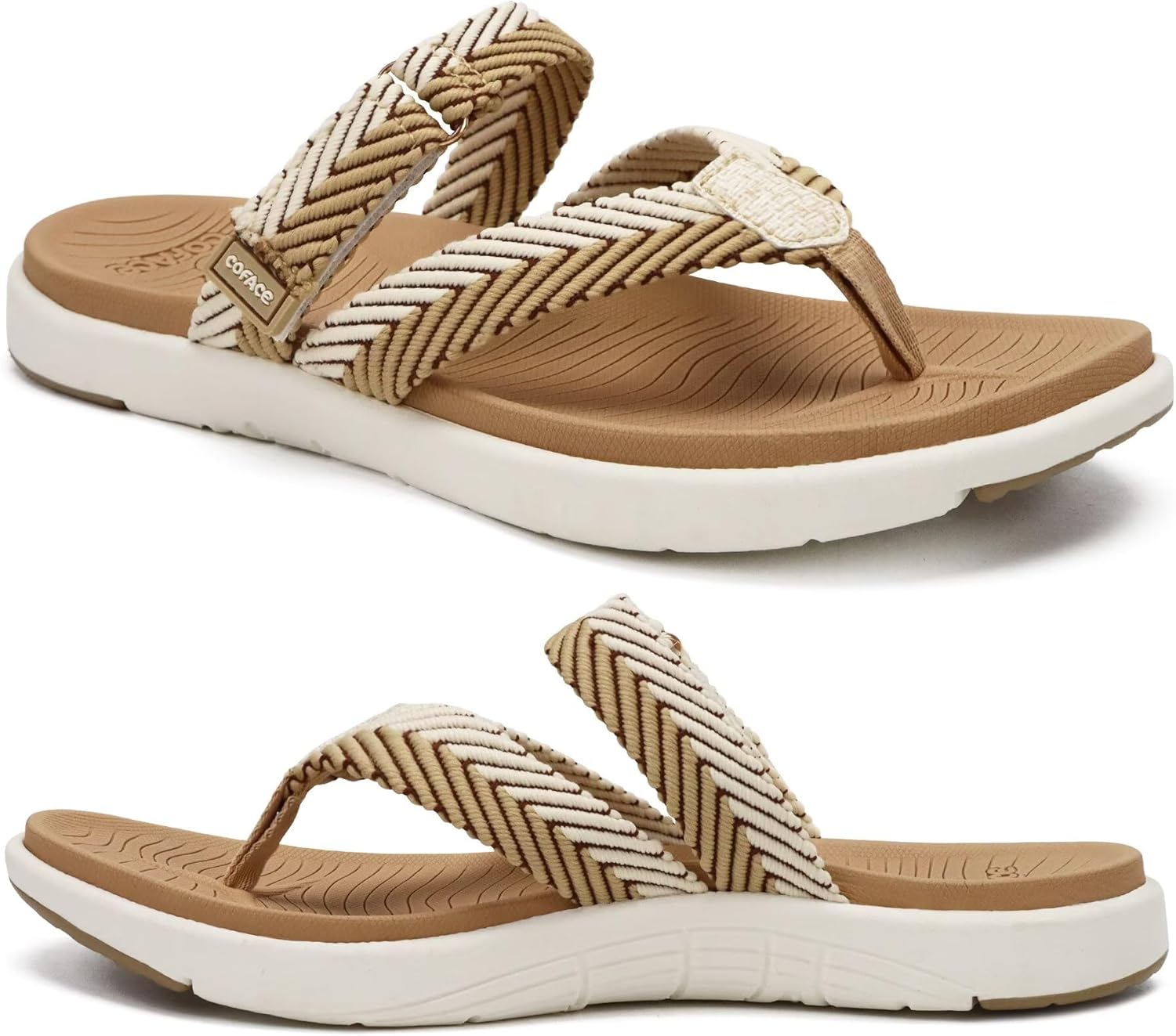 Trendy Orthotic Flip Flops with Arch Support for Comfort