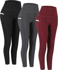 Fengbay High Waist Yoga Pants with Pockets for Tummy Control