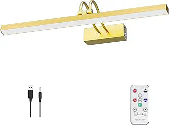 Battery Operated Picture Light with Remote Control and Dimming