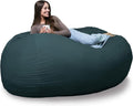 Big Joe Fuf 6.5Ft Giant Foam Bean Bag Chair - Oversized Lounger