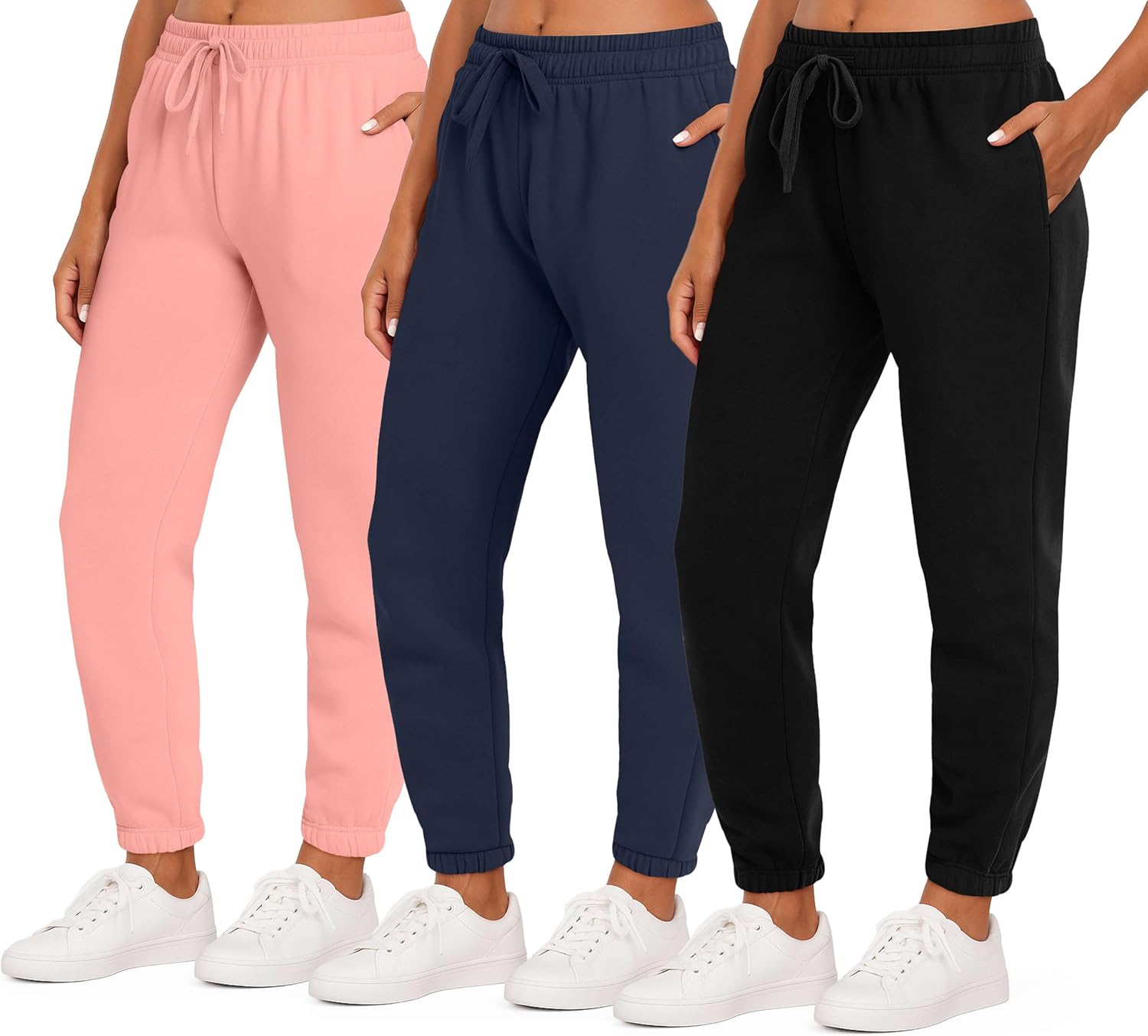 Fleece Joggers for Women: Comfy Athletic Sweatpants in Plus Size