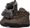 Winter Footwear Barefoot Hiking Boots Women Men - Warm, Wide Toe