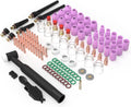 123 Pcs TIG Welding Torch Kit for WP-17/18/26 - Complete Consumables
