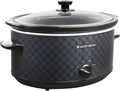 West Bend Slow Cooker 6-Quart Manual Crockery Style - Big Capacity