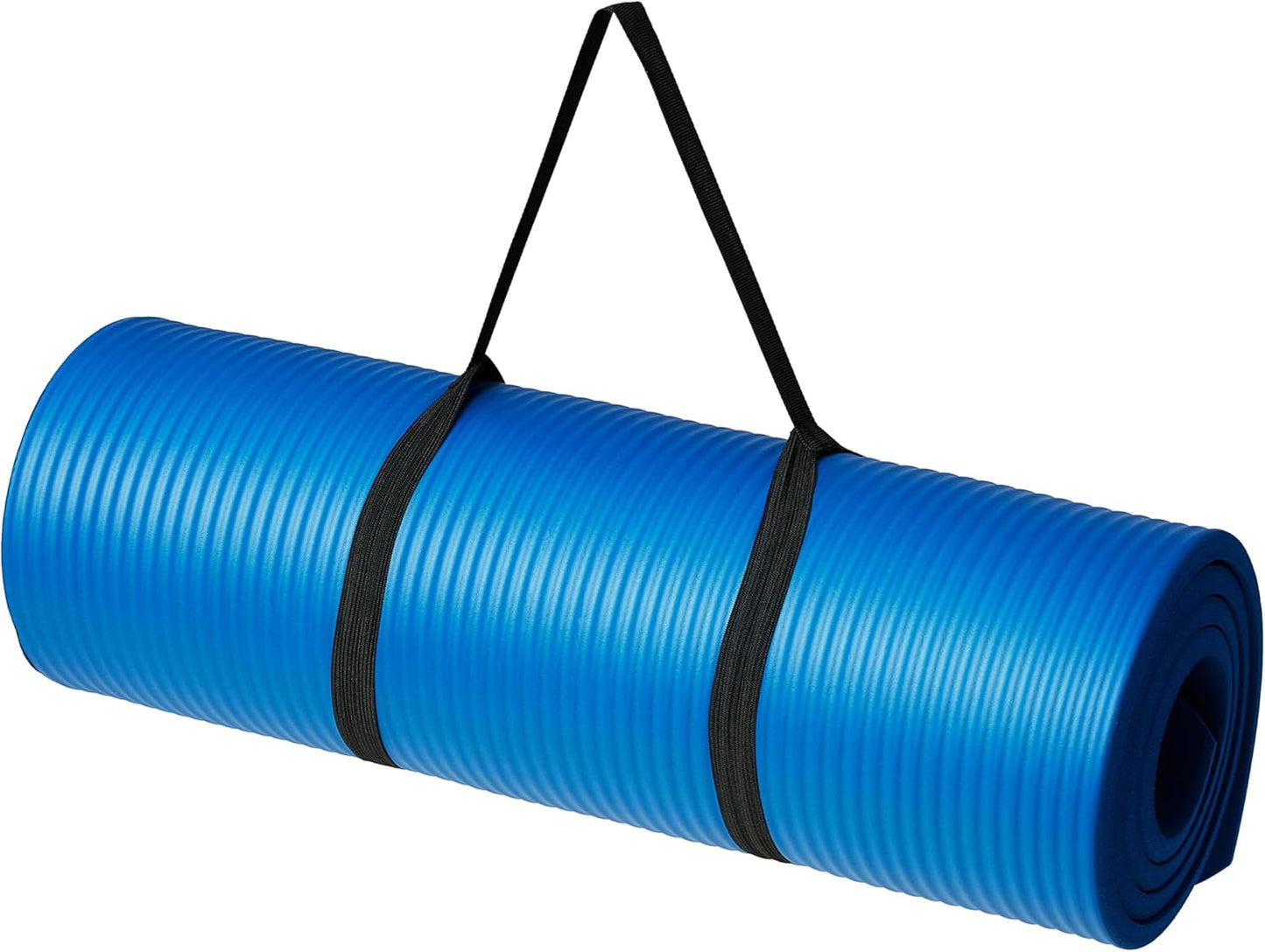 Basics 1/2 Inch Yoga Mat: Extra Thick Comfort