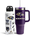 NFL Team Spirit 2-Pack 34oz + 40oz Stainless Steel Tumblers - Game