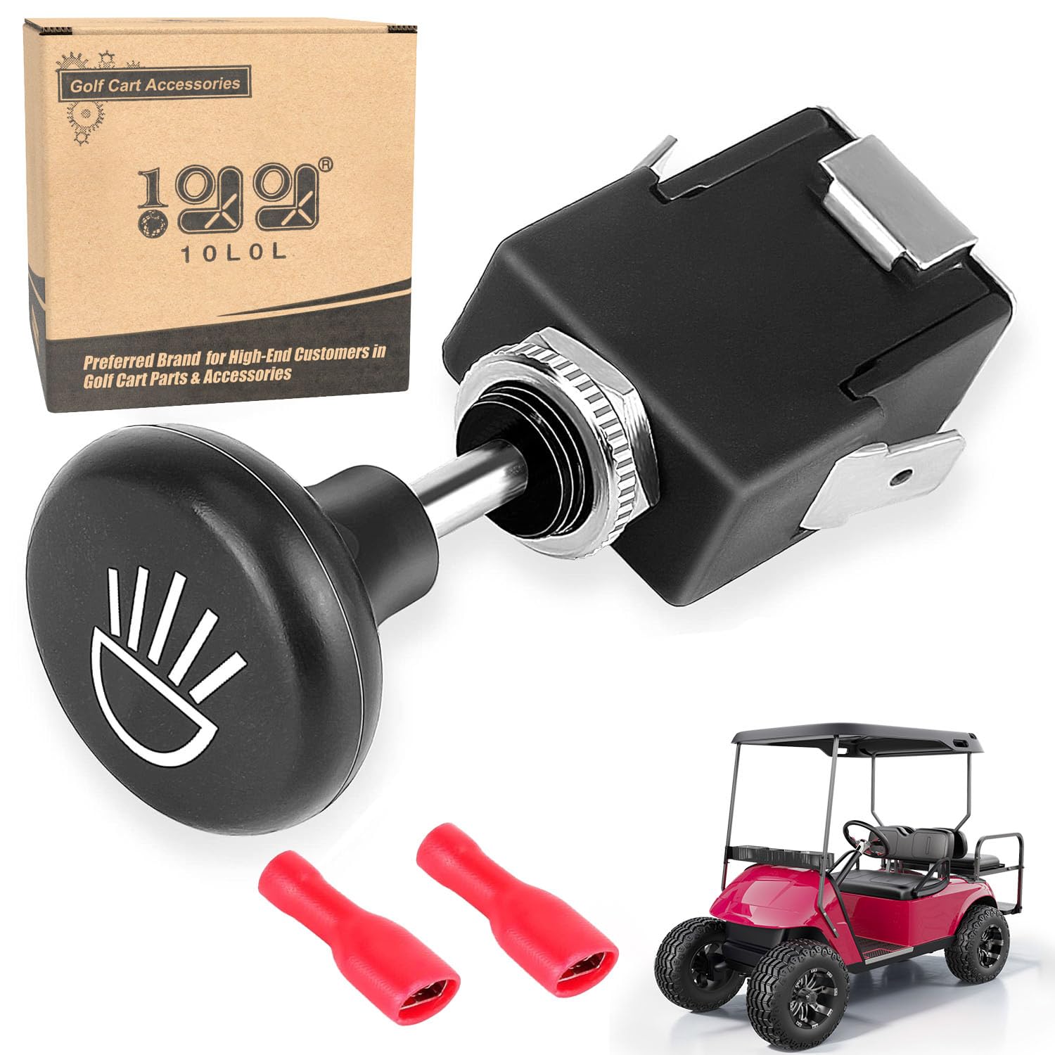 Enhance Visibility: 10L0L Golf Cart Headlight Switch