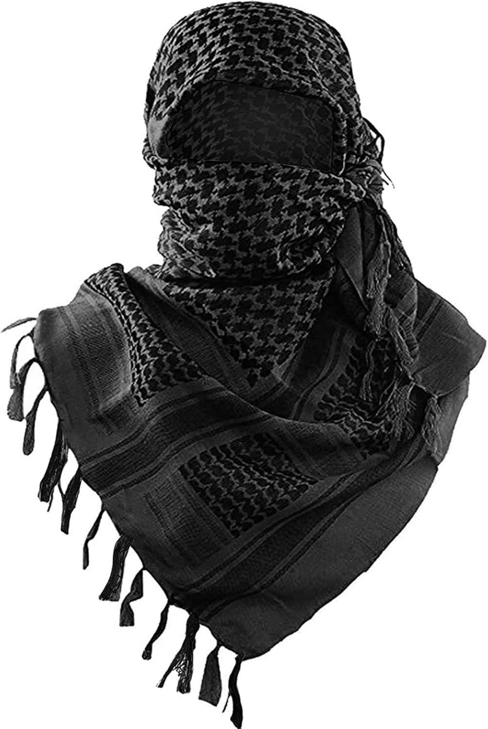 Luxns Tactical Desert Scarf: 100% Cotton for All