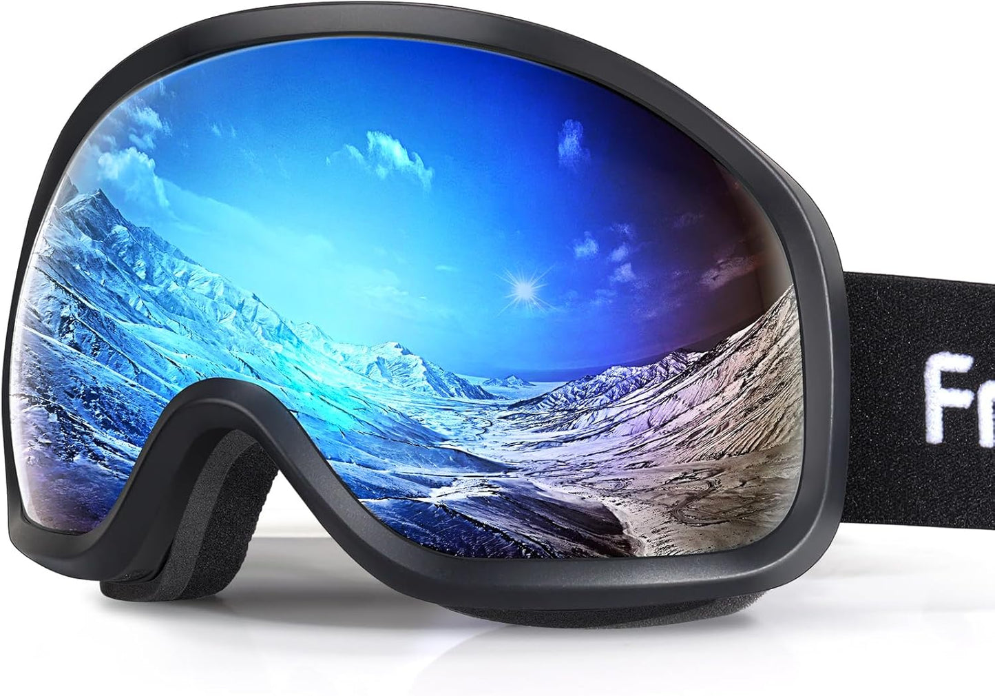 Freela OTG Ski Goggles: 100% UV400 Protection