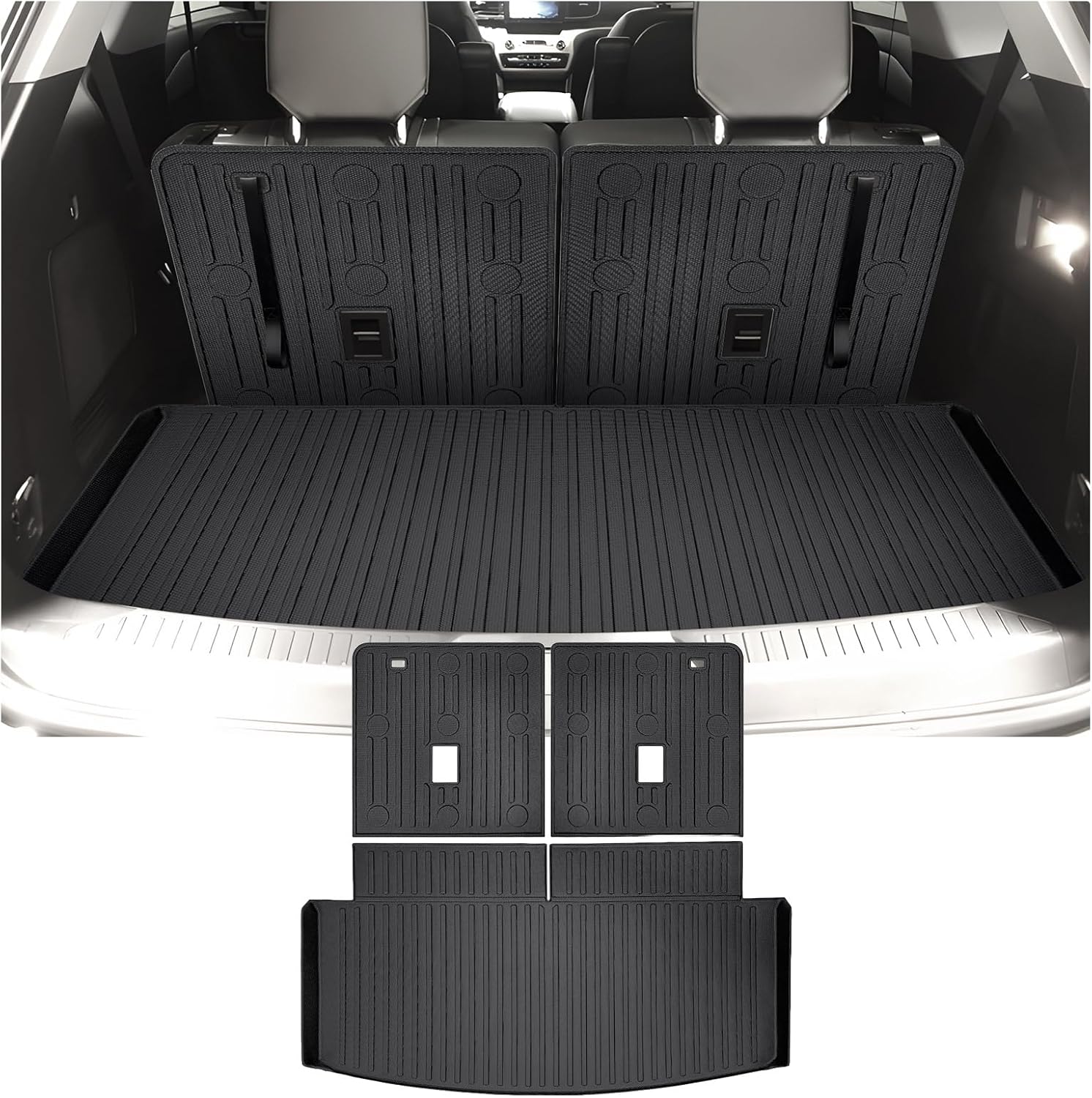 Cartist Trunk Mat & Backrest Mat for Ford Explorer 2020-2026
