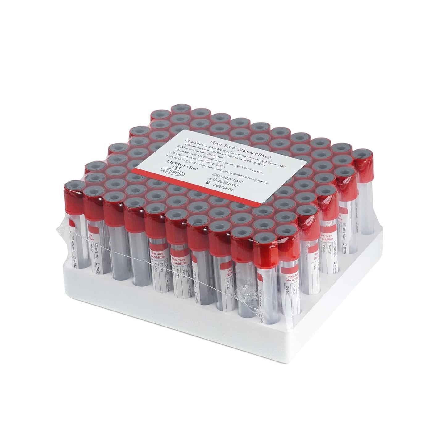 Vacutainer Blood Collection Tubes 5ml for Veterinary Labs