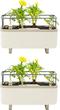 Vego Garden 2 Pack Herb Indoor Planter Box - Self Watering
