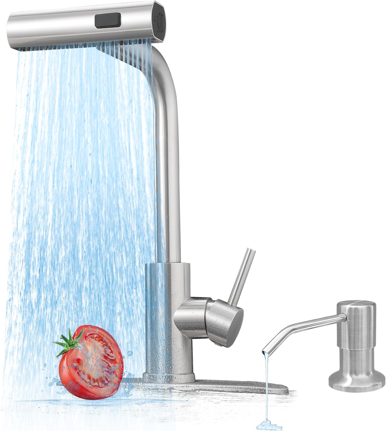 Kitchen Faucets with Pull Down Sprayer for Effortless Cleaning