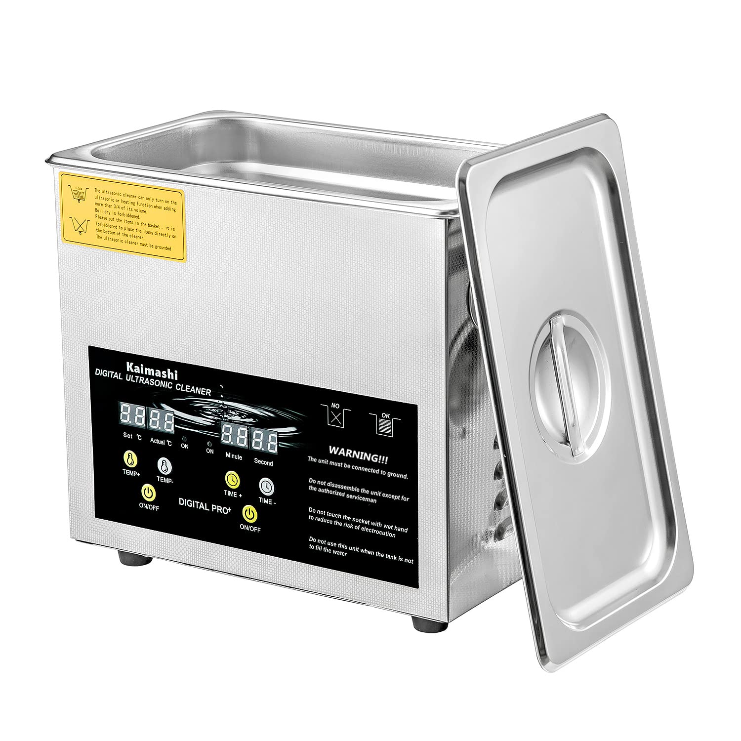 Professional Ultrasonic Cleaner 3L for Jewelry and Small Parts