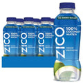 Zico 100% Coconut Water Pack of 12 - Hydrating Electrolytes