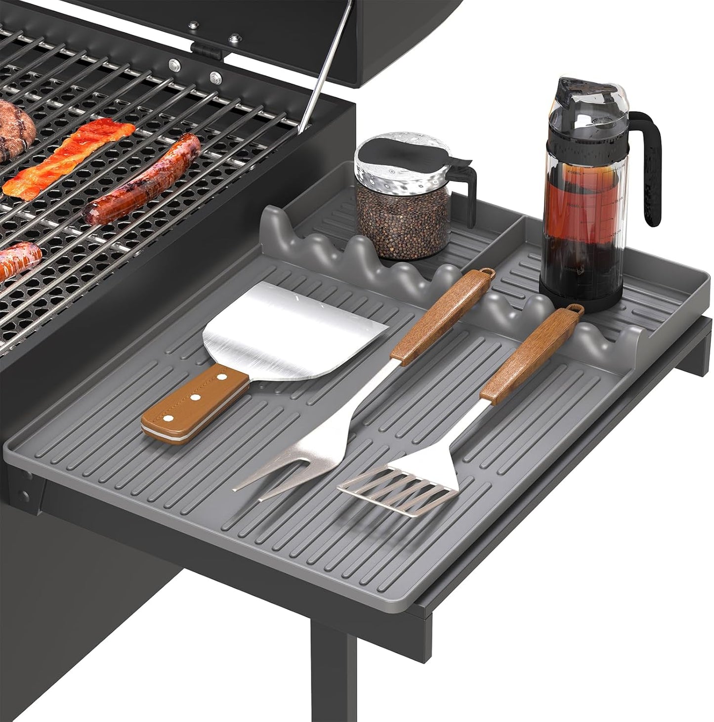 Blackstone Griddle Mat Set, Drip Pad & Spatula Holder