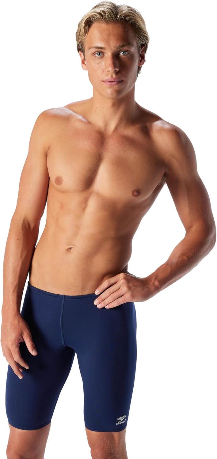 Speedo Men's Swimsuit Jammer Endurance+ Solid USA for Comfort