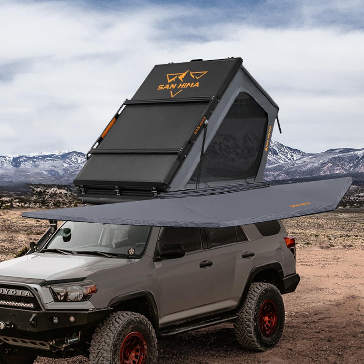Sanhima Hard Shell Rooftop Tent: Spacious & Luxurious Overland Living