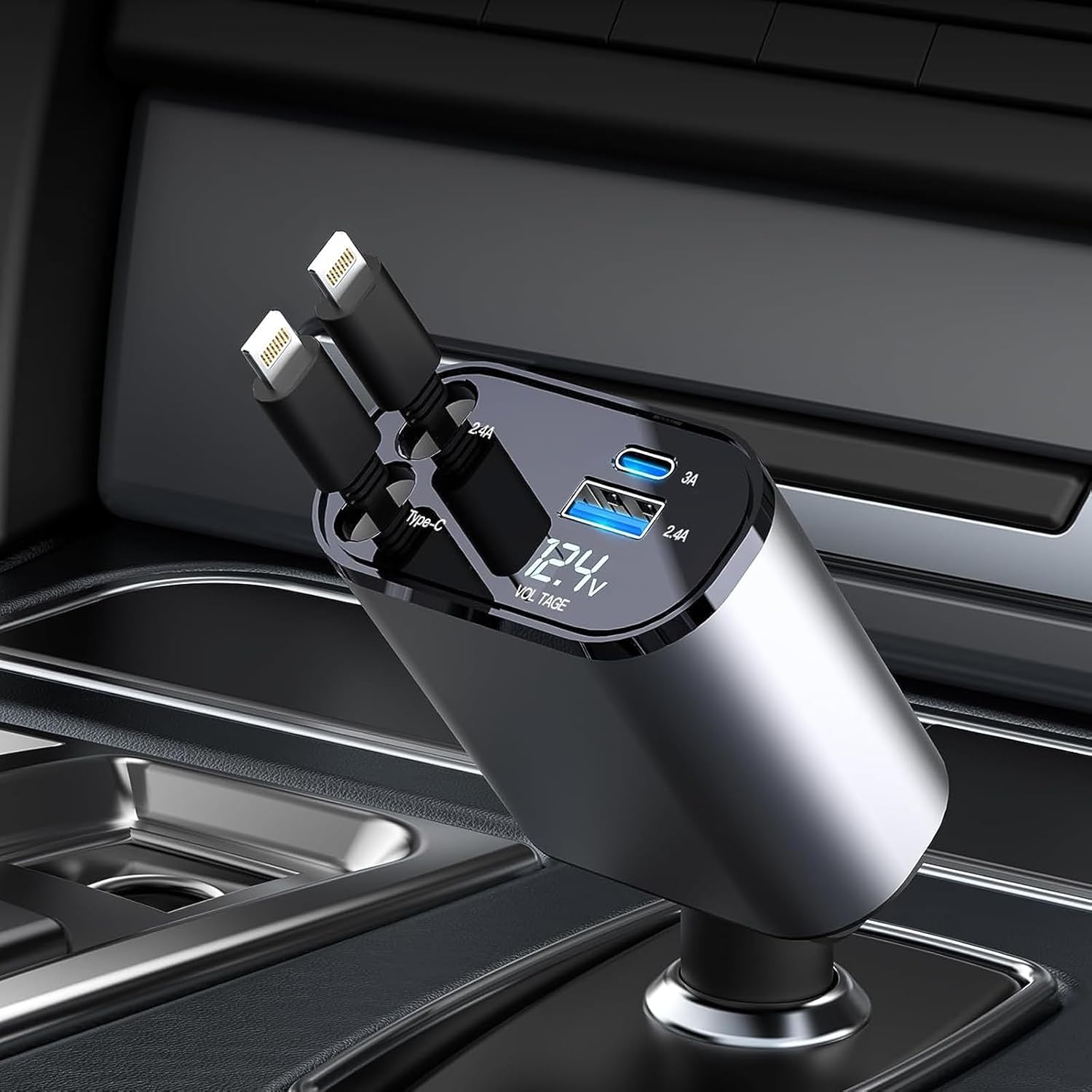 Fast Charge USB C Car Charger - Kwak's Phone 14 13 12 11