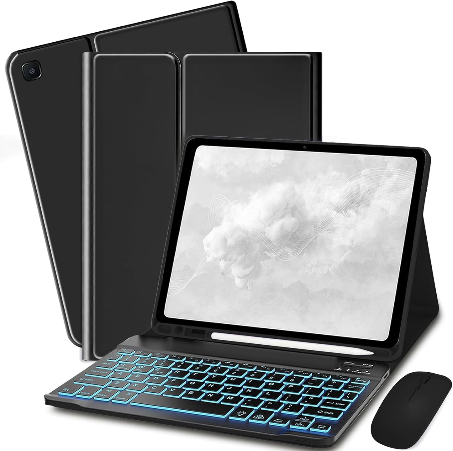 Keyboard Case for Samsung Galaxy Tab S6 Lite 10.4 inch with Backlit