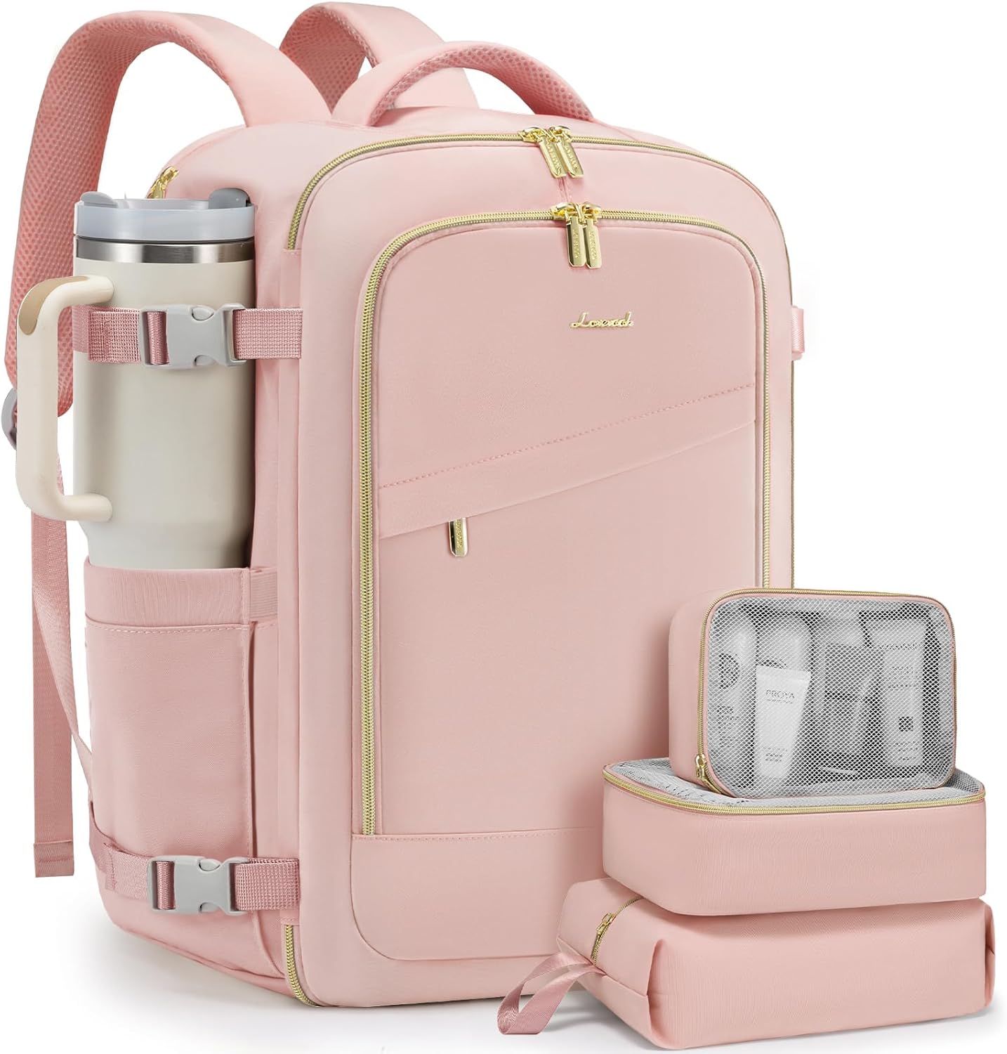 LOVEVOOK Travel Backpack for Women - 40L Carry On Design