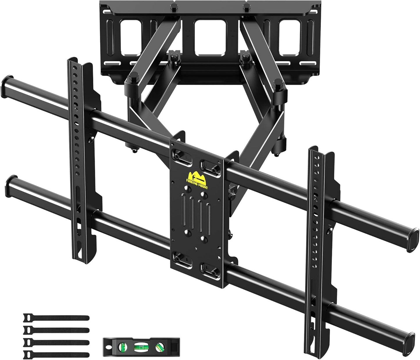 Universal Full Motion TV Wall Mount - Easy Install, Swivel & Tilt
