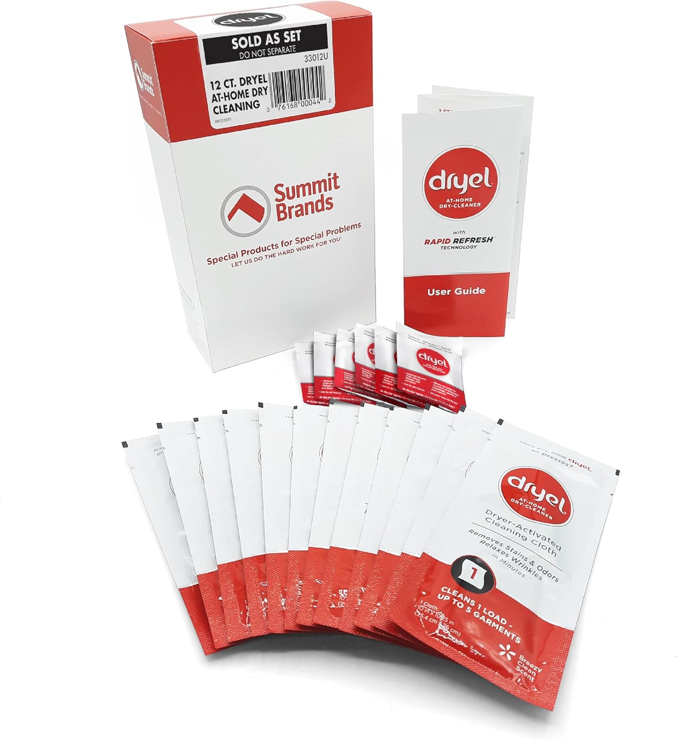 Dryel Kit: Rapid Refresh Tech, Gentle Care, 12 Loads