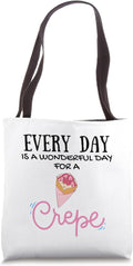 Wonderful Day Crepe Brunch Tote Bag