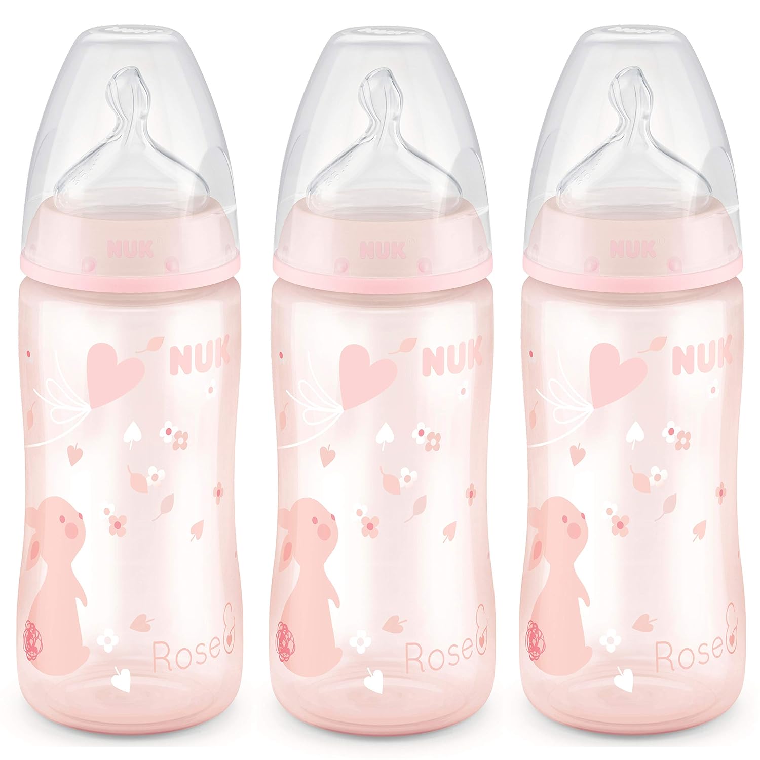NUK Smooth Flow Anti Colic Baby Bottle Set