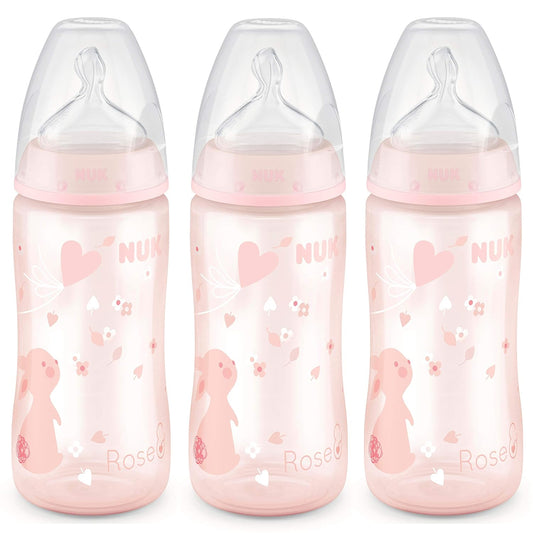 NUK Smooth Flow Anti Colic Baby Bottle Set