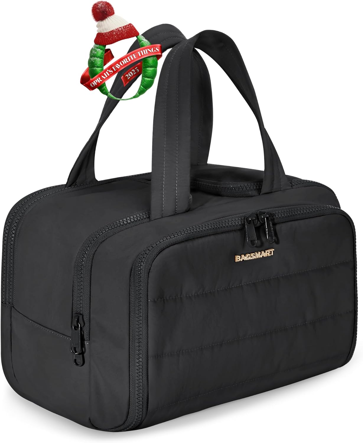BAGSMART Travel Toiletry Bag - Lightweight Large Organizer for Women