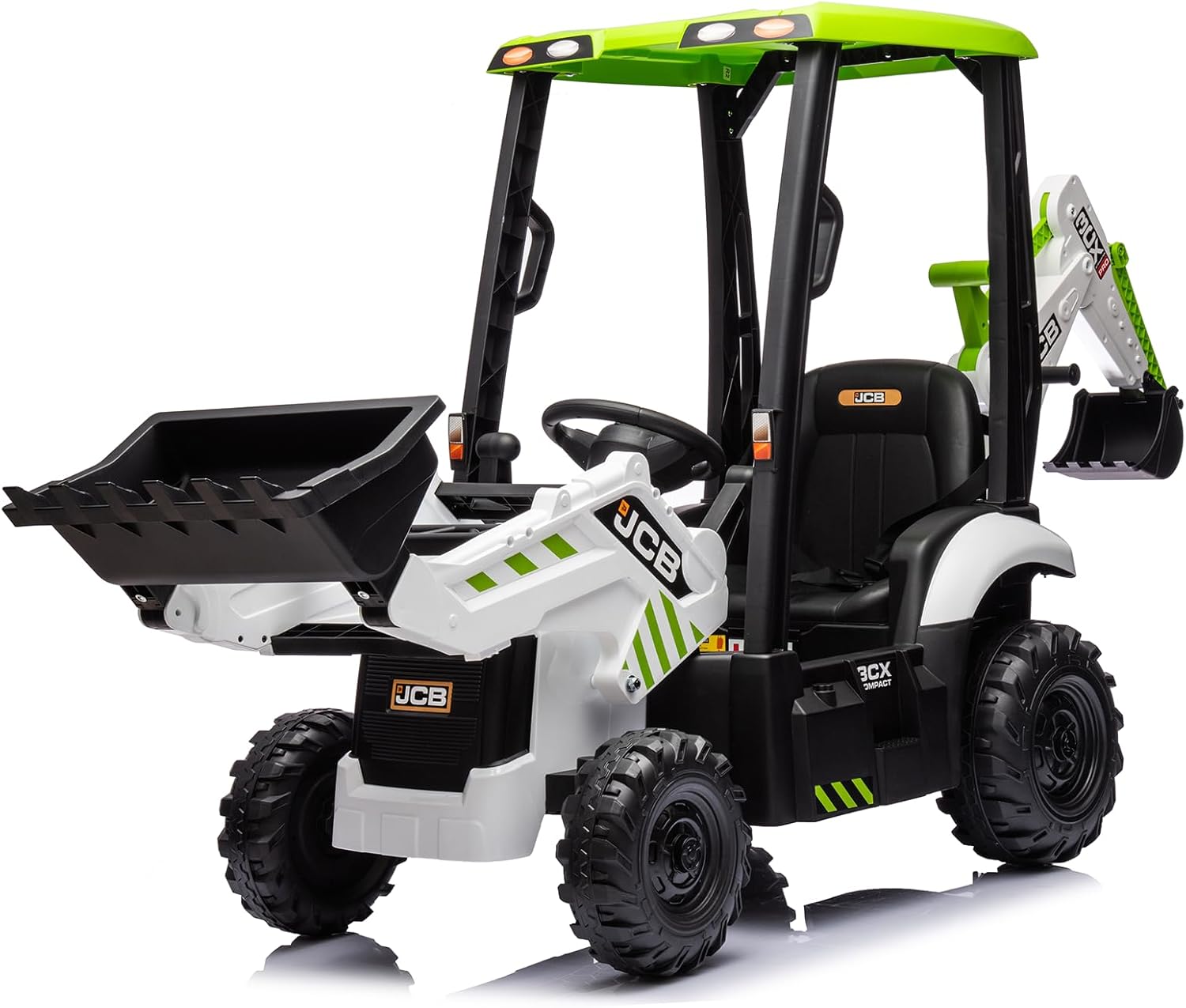 12V JCB Ride On Excavator with Remote Control for Kids Fun