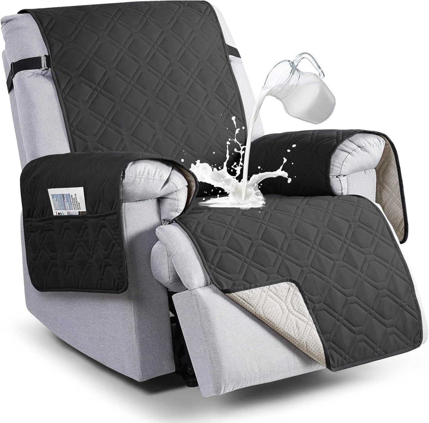VANSOFY Waterproof Recliner Chair Cover for Pets and Kids