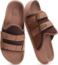 Mens Orthotic Sandals Comfortable Arch Support Slip On Slides KuaiLu