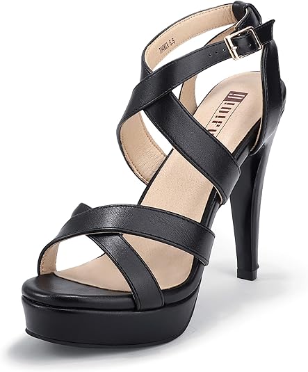 IDIFU Women's Dress Platform High Heels for Wedding Events