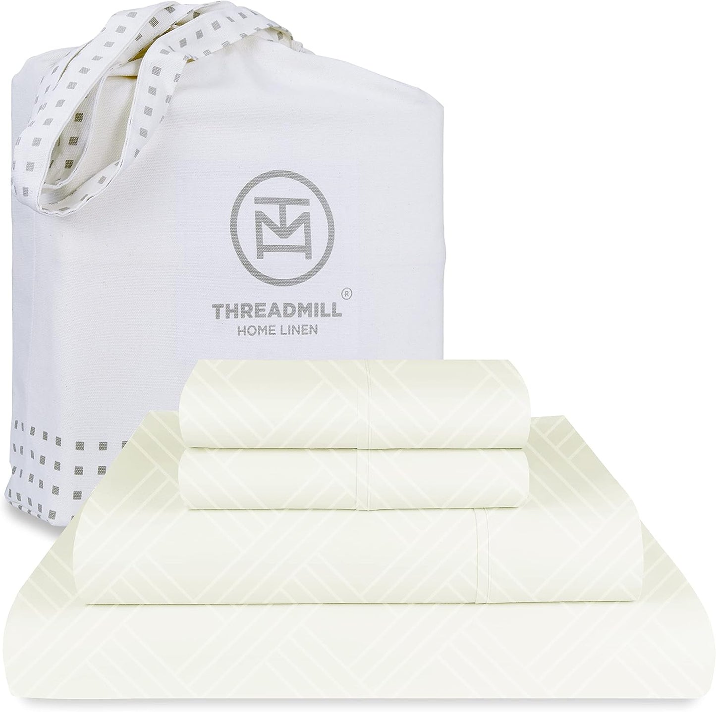 Luxury 100% Cotton King Sheets - 800 Thread Count Jacquard