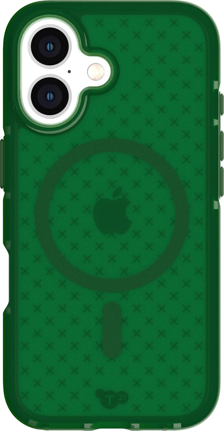 Tech21 EvoCheck Impact Protection Case for iPhone 16 in Green