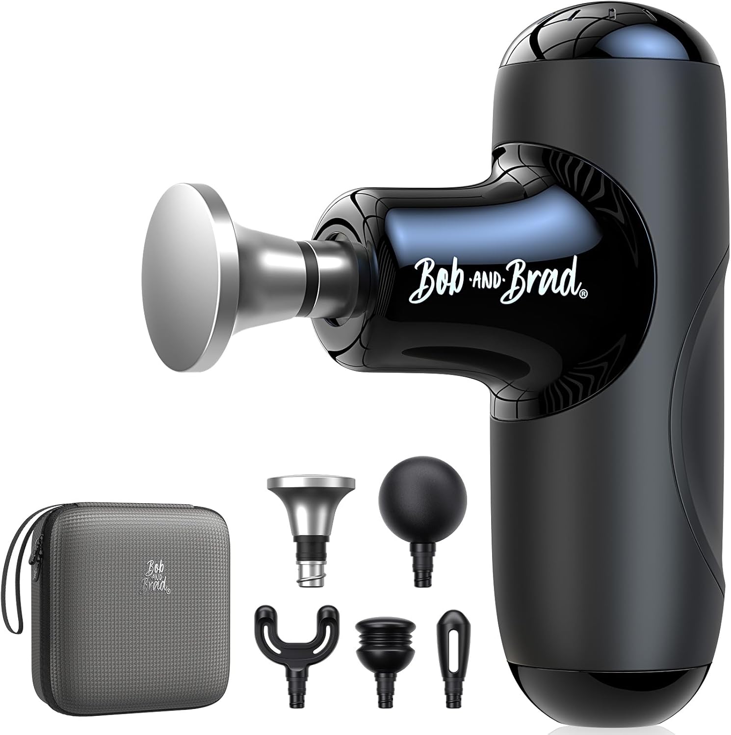 Compact Deep Tissue Massager Gun by BOB AND BRAD