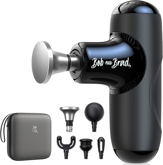 Compact Deep Tissue Massager Gun by BOB AND BRAD